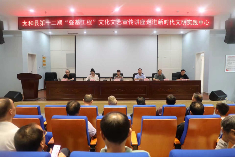 文学之光映照时代——皖籍著名作家苗秀侠太和讲学引发热烈反响